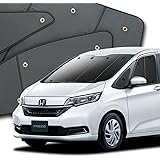 Amazon Levolva レヴォルヴァ サイドカーテン Gb5系 Gb6系 Gb7系 Gb8系 フリード フリード ハイブリッド クロスター含む 専用サイドカーテンセット 車中泊グッズ 防災グッズ 車盗難防止 パーツ サンシェード カーテン 車 バイク