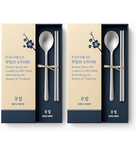 Hashi Silver 18/10 Stainless Steel Korean Chopstic... - Grandado