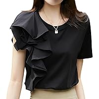 Amazon | [HuuMeNEIDOO] tシャツ レディース 半袖 ティーシャツ