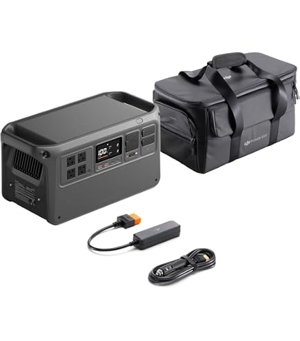 Amazon.co.jp: 【セット買い】DJI Power 1000 V2 ポータブル電源