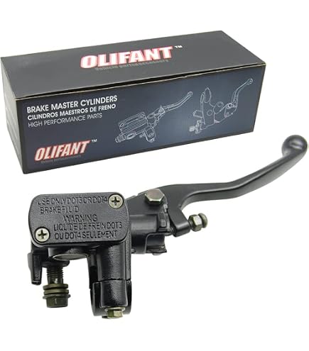 Labwork Rear Brake Master Cylinder & Caliper & Hose Kit For Honda CRF250R 2004-2020