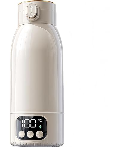 Amazon | 電気ケトル USB 充電式 トラベル湯沸かし器 30℃～100℃ 無段階