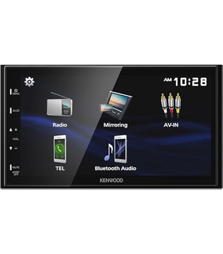 Kenwood DMX5523S 7-inch Display Audio Wireless Connectivity
