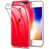 SKZIRI for iPod touch 7 ケース 2019 上質TPU 耐衝撃 背面透明 iPod touch 2019 ケース 4インチ 背面保護カバー TPU素材製 iPod touch 6 ケース ソフト シンプル 薄型 透明 衝撃吸収 