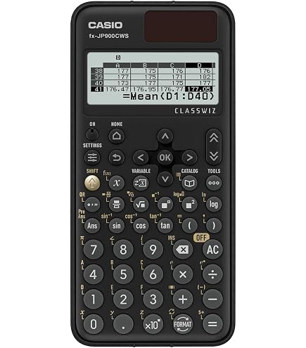 Amazon | カシオ プログラム関数電卓 407関数 fx-5800P-N | 関数電卓
