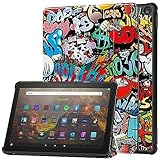 Gosento For Fire HD 10 2023 ケース New Fire HD 10 / 10 Plus 第13世代 スタンド機能付き 開閉式三つ折薄型スタンドケース PUレザー Fire HD10 2023 カバー (TY)