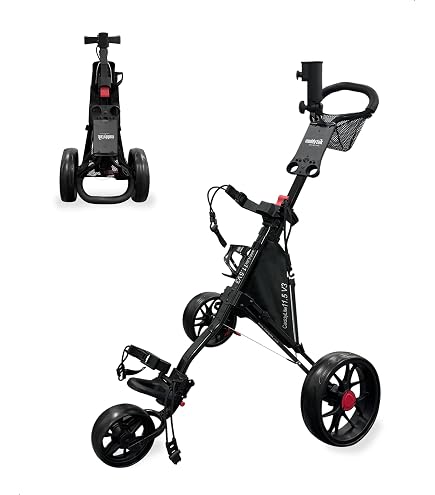 Amazon.co.jp: Caddytek CaddyLite EZ Fold V8 ゴルフプッシュカート