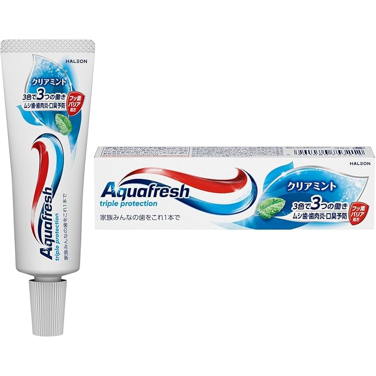 ポリシー化粧品　アクアフレッシュ　クリーム　【ご購入前にコメント下さい】 Amazon | Aquafresh アクアフレッシュクリアミント35g | Aquafresh