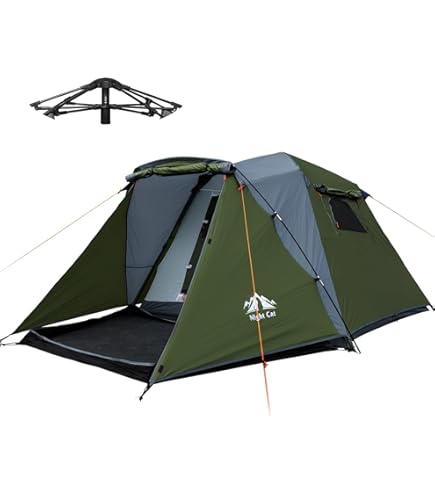 Coleman Tent The Blackout | 3-4 Man Festival Camping Tent with