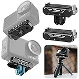 Coyktonty 磁気マウント/折りたたみ式アダプター DJI Action4/Osmo Action 3用 磁気アクセサリー カメラマウント 変換アダプター三脚