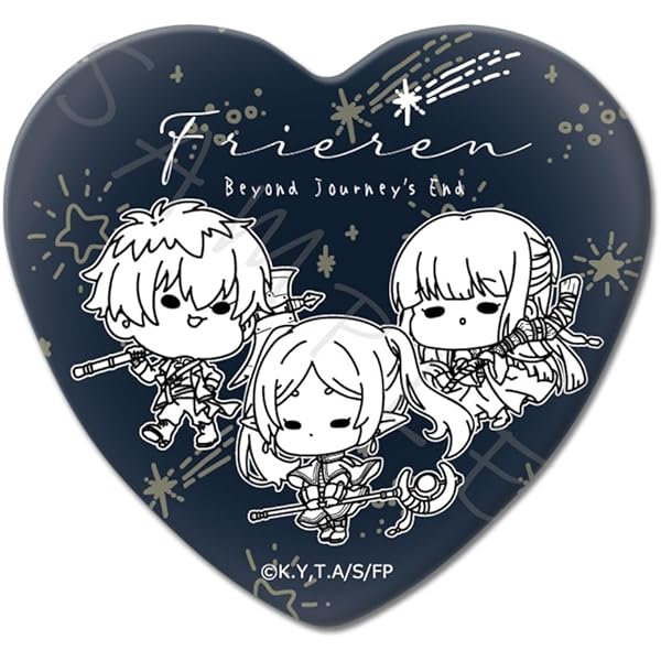 Amazon | 葬送のフリーレン 缶バッジ フリーレン H KBAN-F006-m08