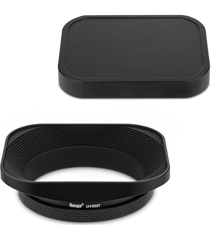 Amazon | VILTROX レンズフード 方形レンズフード メタルレンズフード