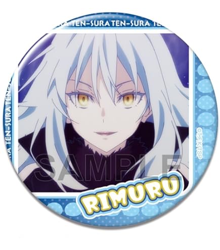 Amazon | 転生したらスライムだった件 缶バッジ リムル/A KBAN