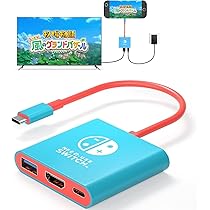 Amazon.co.jp: ZGNWRHVA Switch 2 ドック テレビ接続出力 直接に