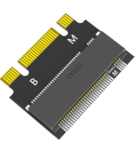 Amazon.co.jp: JMT M.2 NVME M-Key B+M 2230 - 2242 SATA-Bus SSD拡張