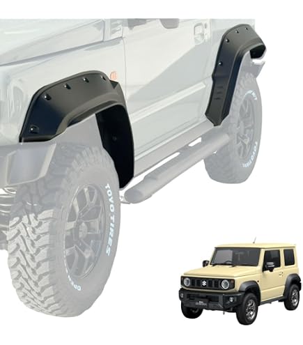 Amazon | ジムニーシエラJB74W オーバーフェンダーキット チッピング
