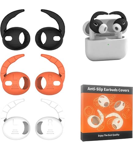 Amazon | Gcioii AirPods Pro 3 イヤーフックカバー(2025)用 3組 [追加
