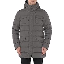 Herno フード付きグレーアウター ヘルノ / HERNO / フード付き ブルゾン / ラミナー / Laminar