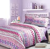 Angel In The Spring Duvet Cover Set Purple Girls Bedding Kids Bedding, Twin Size [並行輸入品]
