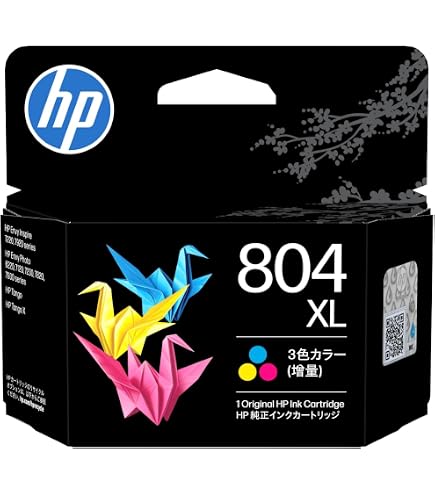 Amazon.co.jp: HP 純正 インクカートリッジ HP 804XL カラー 増量
