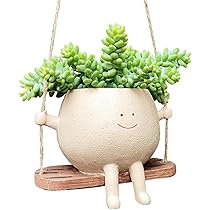 Amazon.co.jp: 笑顔 植木鉢 かわいい 樹脂製植木鉢 適切な 屋内