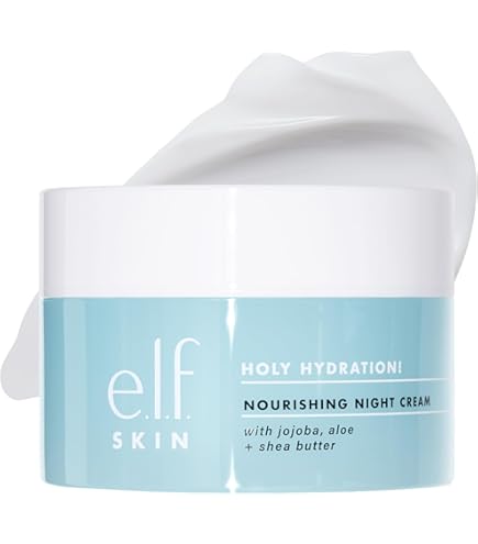 Amazon | e.l.f. SKIN Holy Hydration! Face Cream, Moisturizer For