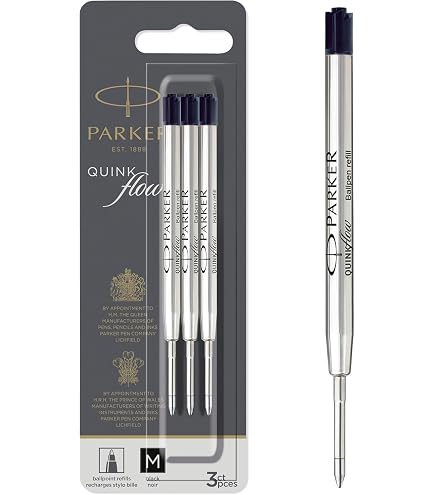 Amazon | PARKER パーカー ボールペン替え芯 ブラック 1本入 黒 F 細字