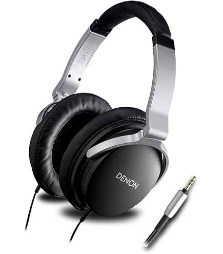 Amazon.co.jp: Denon 密閉型オーバーヘッドヘッドホン ブラック AH