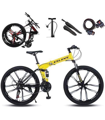 Amazon | マウンテンバイク 自転車 21段変速 700c アルミフレーム 後