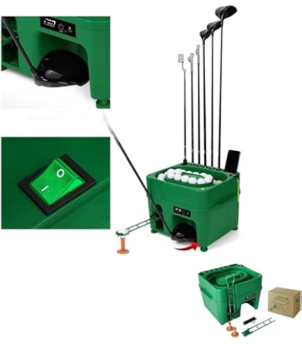 Amazon | 半自動ゴルフ球出し機 ボールディスペンサー ゴルフ