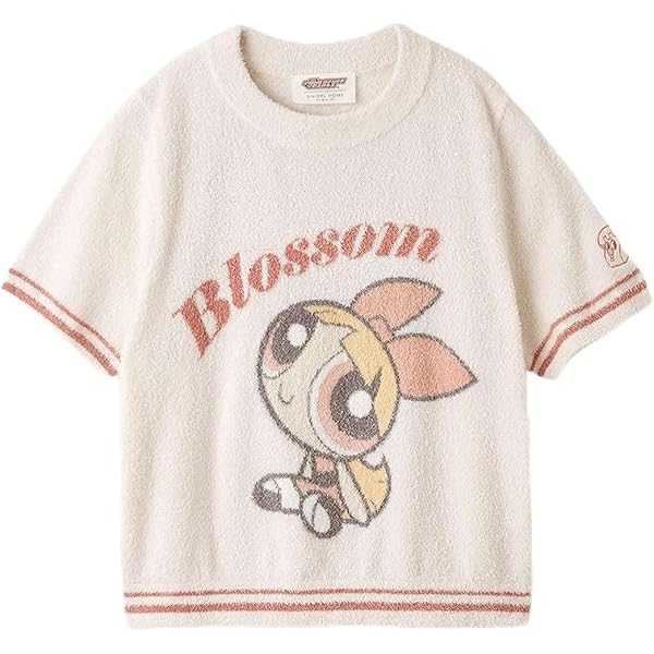 Amazon | スナイデルホーム パワーパフ ガールズ プリント開襟シャツ