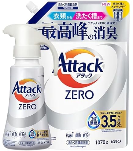 Amazon | 花王 アタックZERO Green Life グリーンライフ 液体 洗濯洗剤