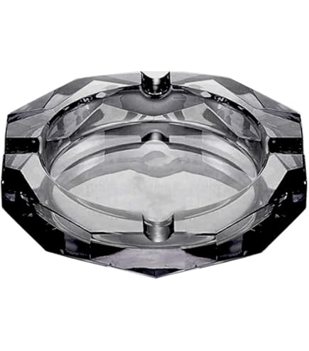 Amazon.co.jp: 灰皿 - クリスタル葉巻灰皿 4スロット ギフトボックス