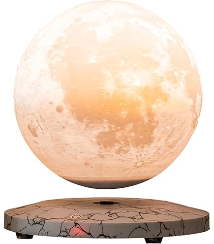 gloture 浮く　リアルな満月　間接照明　3Dプリント13cm おしゃれ充電 Amazon.co.jp : Gloture 浮くランプ 照明 LED 3Dプリント 美しい