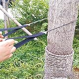 緊急家庭用園芸手チェーンソーでナイロン袋屋外サバイバルポケットチェーンを見ました見チェーンソー63センチキャンプハイキング