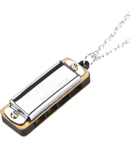 Amazon | HOHNER ホーナー ミニハーモニカネックレス ダークブルー