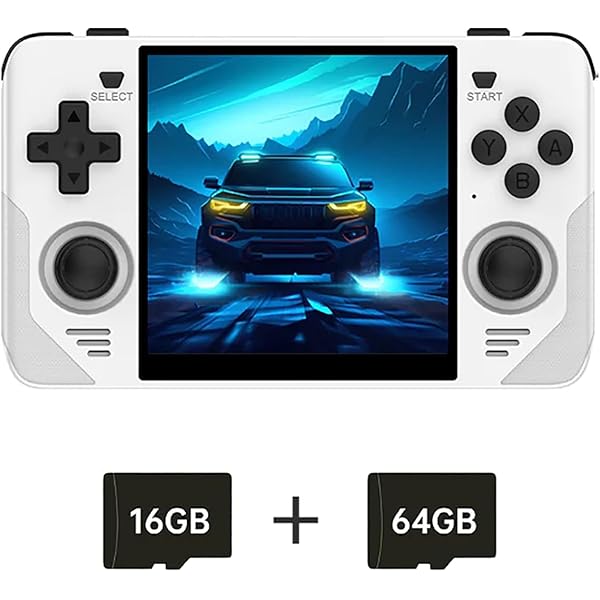 Amazon.co.jp: Powkiddy RGB30 RK3566 Whatskoハンドヘルドゲーム機 
