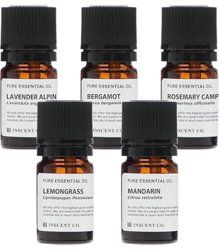 Amazon | &SH オーガニック エッセンシャルオイル お試し 選べる 5ml