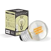 E26 調光器対応 エジソンバルブ LED電球 (ミニGLOBEクリア) 電球色