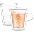 BODUM ボダム グラス コップ タンブラー BODUM CANTEEN ボダムキャンティーン ダブルウォール マグ 200ml 2個セット 保温保冷性 二重構造 耐熱ガラス 電子レンジ可 オーブン可 食洗器可 冷凍庫可 【正規品】 10325-10