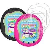 【2個保護カバー +4枚保護 フィルム】For Tamagotchi Uni 保護 ケース たまごっち 用 シリコン防水防塵 軽量 耐衝撃性 落下防止 Tamagotchi Uni(2023) カバー 完全な保護 カバー男女兼用 Tamagotchi