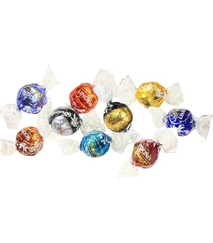 Amazon | リンツ リンドール シルバー 4種アソート チョコレート 600