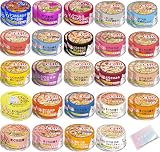 いなば CIAO(チャオ) まぐろ かつお ささみ 85g 24種 各2缶（計48缶） キャットフード 缶詰 猫缶 オリジナルポケットティッシュ付き