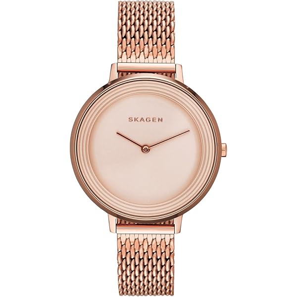 Amazon.co.jp: Skagen 女性用 SKW2482 Ancher ブルーレザー