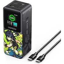 Amazon | UGREEN Nexode モバイルバッテリー 130W 20000mAh 原神モデル