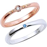 [ザ・キッス] DI-SR2410CB-2411NG 【ディズニー コレクション】 美女と野獣 ディズニープリンセス ベル 2個セット シルバー ペアリング
