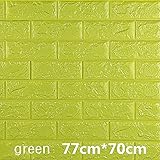 MyMei 壁紙 レンガ 防音シール 壁紙シールサンプル レンガシール DIY アクセントクロス ウォールシール 壁シール シート 補修 おしゃれ 壁用 アンティ ークレンガ ウォールステッカー はが