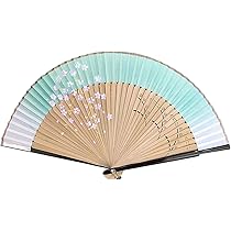 花と竹のデザインの扇子 公式】バースデーフラワー（エレガント扇子）｜京扇子製造・販売