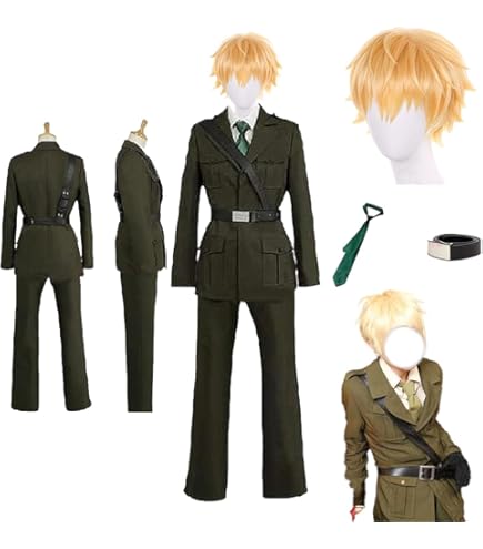ヘタリア イギリス コスプレ フルセット Amazon.co.jp: [ZAIED] ヘタリア APH イギリス 軍服 コスプレ衣装