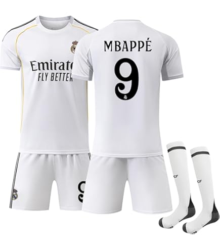 新品 ✨ 25-26 レアルマドリード 背番号10 ムバッペ ジャージ L Amazon.co.jp: エムバペ ユニフォーム Mbappé 24-25 レアル